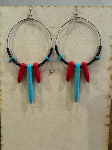 Southwest inspired earrings