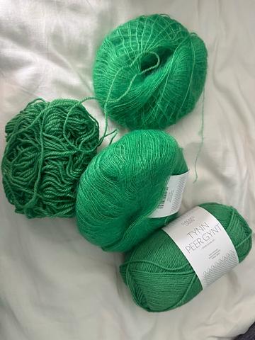 Sandnes garn Tynn peer gynt and Tynn silk mohair