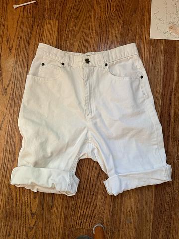 White shorts