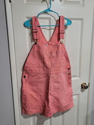Big Bud Press shortalls L pink