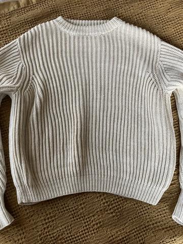 Fisherman Crew Neck Sweater