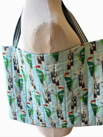 Quilted tote bag