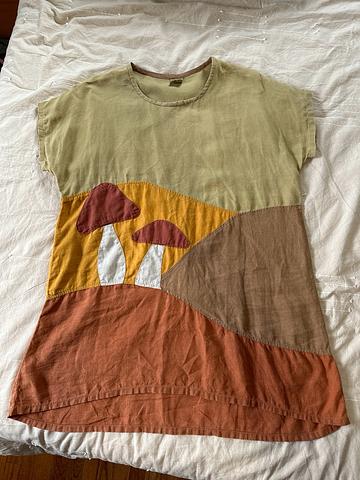 Mushroom Nature tunic