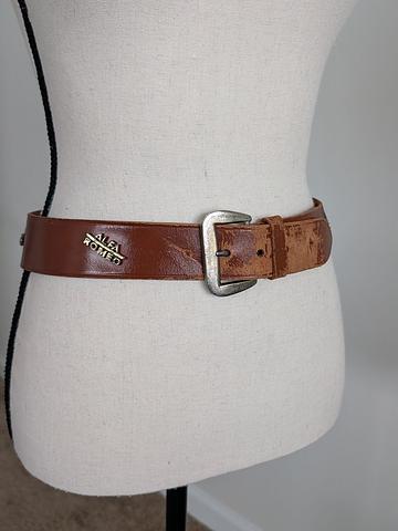 Classic Car Leather Belt