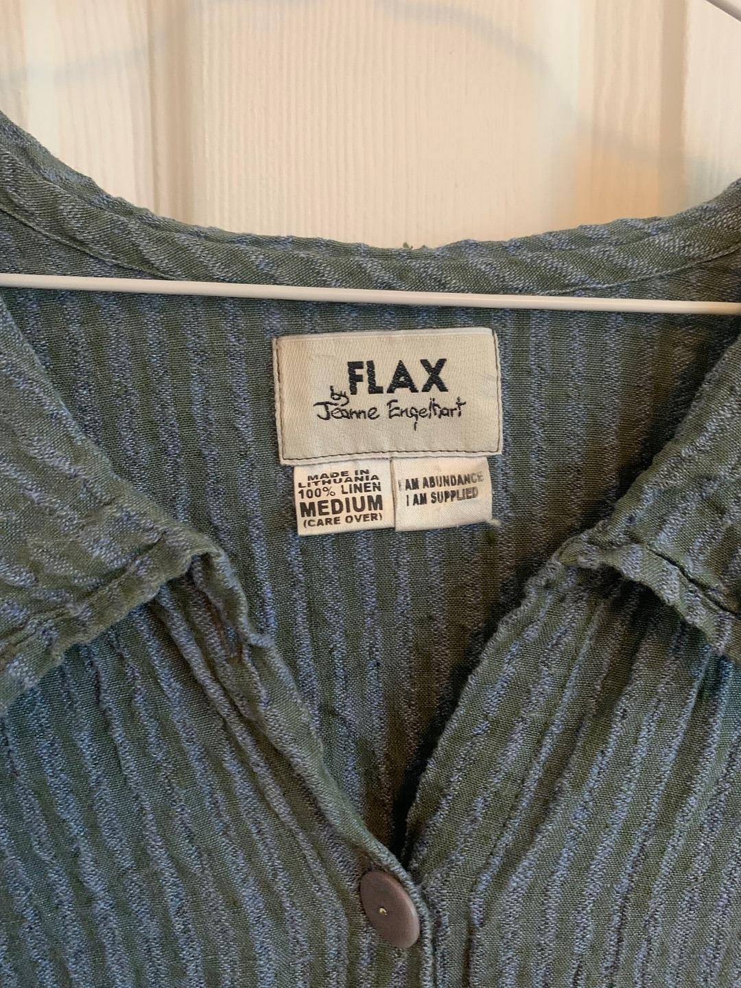Flax by Jeanne Engelhart - Linen dress - Lucky Sweater