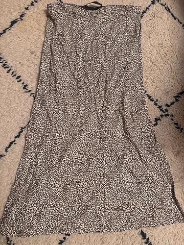 leapord midi skirt