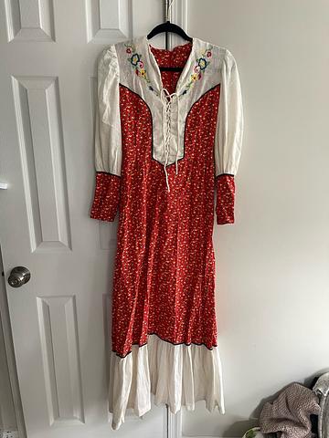 floral prairie maxi dress