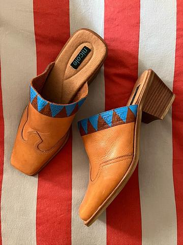 Handpainted Western Mules