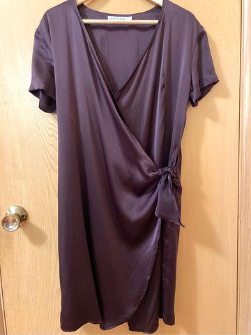Silk Wrap Dress