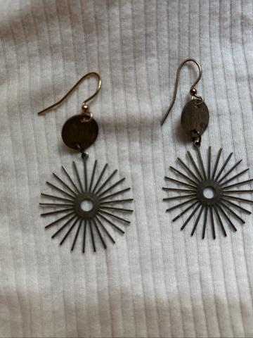 Sunburst earrrings