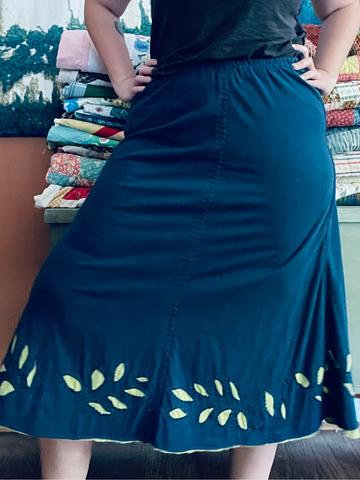 Extended length Swing Skirt