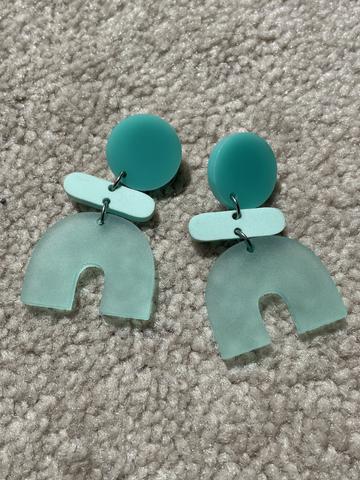 Colorful Statement Earrings