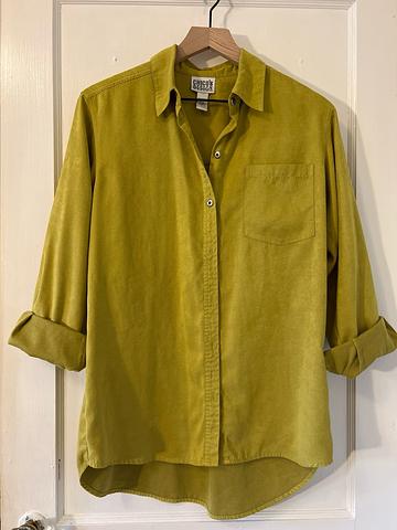 Microsuede button up