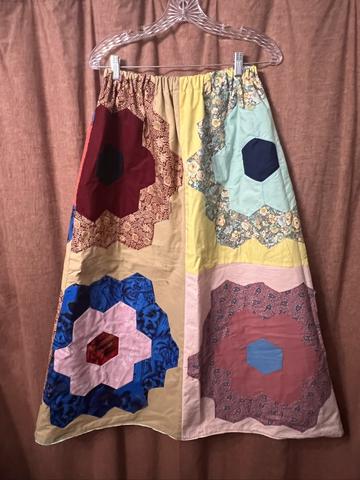 Vintage Quilt Skirt