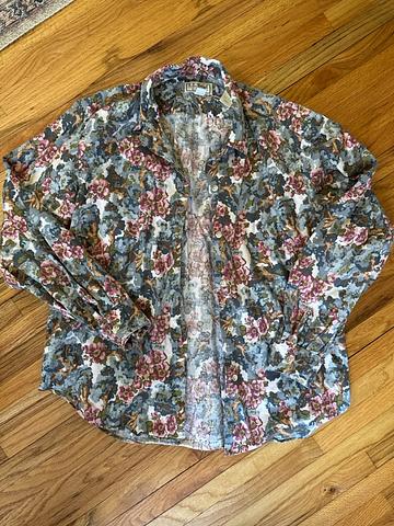 Floral Button-Up Shirt