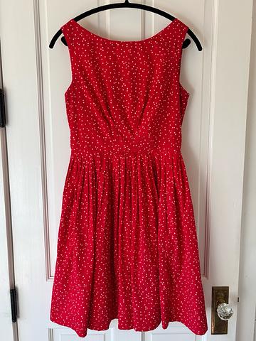 Emily and Fin Red Star Dress