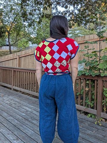 Morning Glory Wrap Top