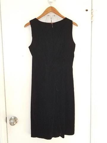 90's velvet cocktail evening dress