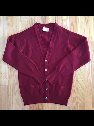 Vintage 40s Saks Fifth Avenue Caerlee Cashmere Cardigan Sweater