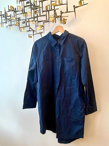Organic Collared Tunic Dress