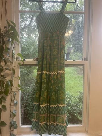 Spell Green sundress