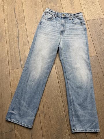B SIDES Relaxed Leg Straight Jeans
