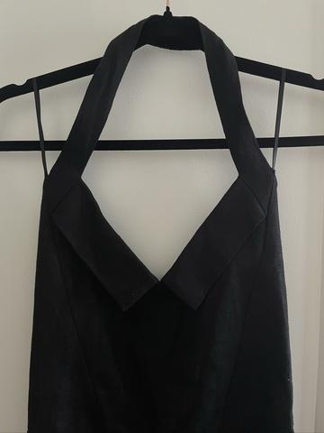 little black linen dress mini