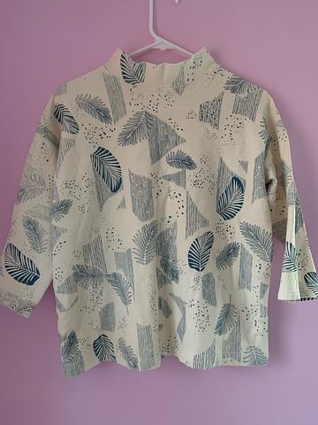 Mock neck top