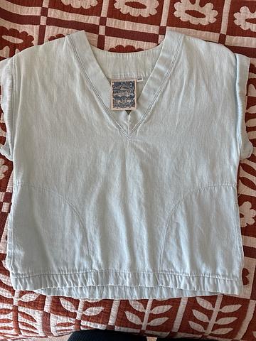 Chambray top