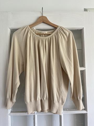 Gather sweater
