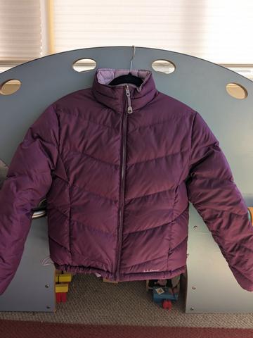 Reversible down jacket
