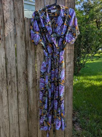 Purple Tulip Dress
