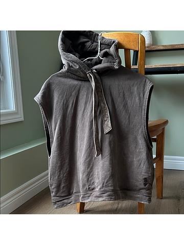 Hooded sweat tank