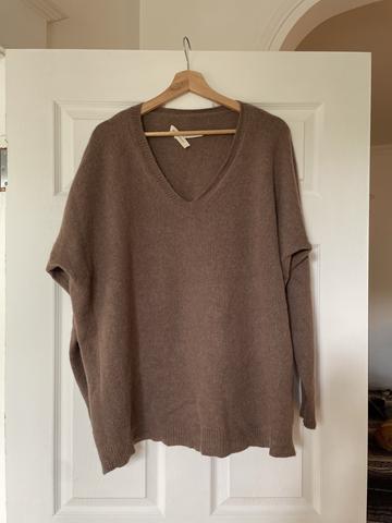 V-neck sweater