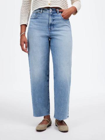 Curvy Perfect Vintage Wide Leg Crop Jean