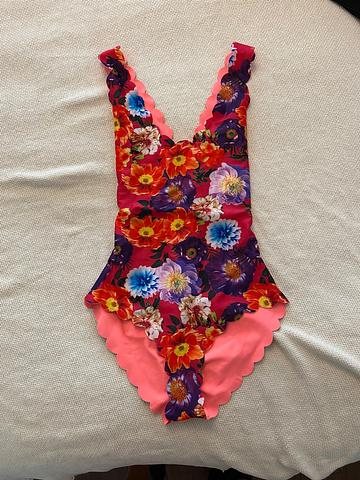 Bright Floral One-Piece