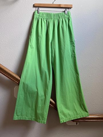 Key Lime Wide Leg Pants