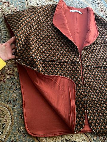 Open Poncho Style Vest