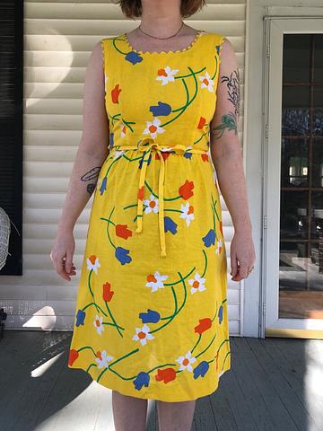 Hawaiian cotton dress