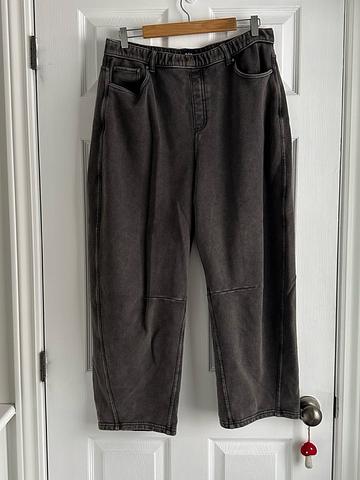 Barrel Leg Sweatpant in Heavyweight Terry (runs large)