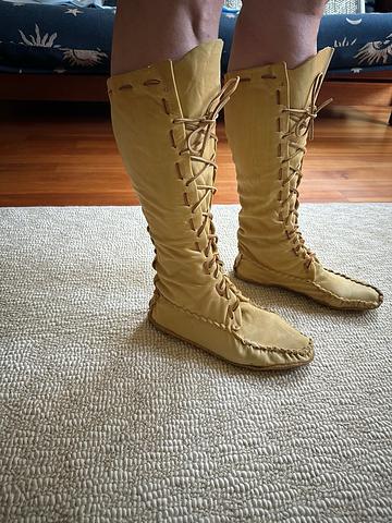 moccasin boots
