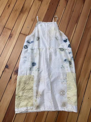 ZW sundress Birgitta Helmerson hand dyed