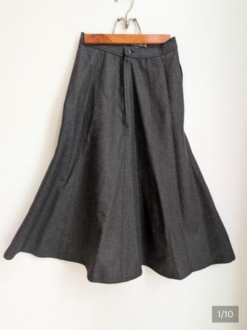 Vintage Fendi 365 Roma by Contir, 100% Wool A-line silhouette, Size XS