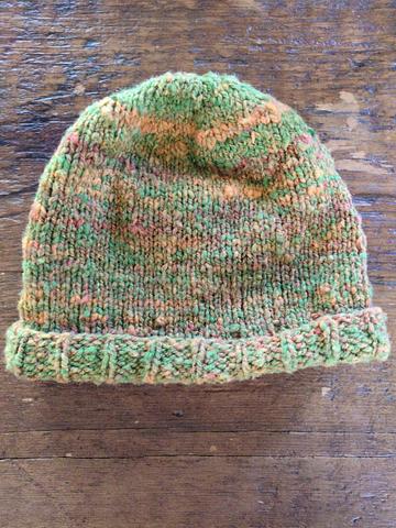 Handknitted beanie