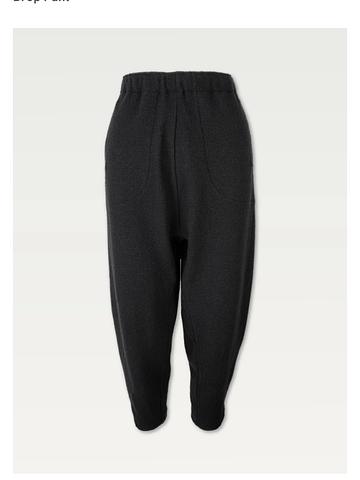 Boiled wool A.D.C (All Day Cozy) Drop Pant