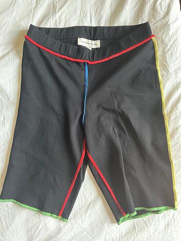 Eliza Faulkner multicolour ryder bike shorts