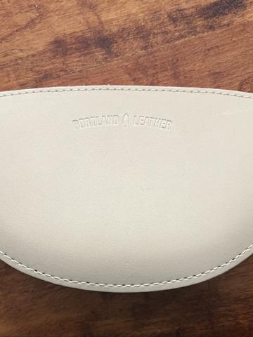 Portland Leather Seesaw Slider Pouch Bone