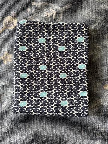 Black and Blue flowers