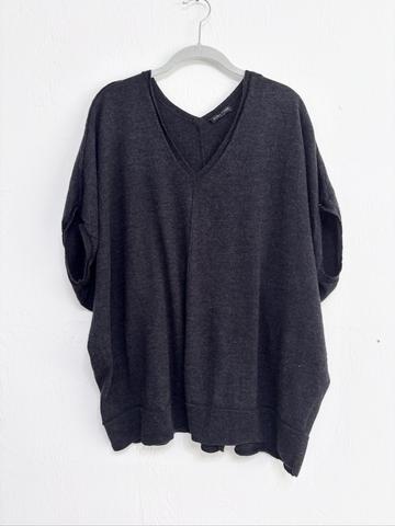 Gray Merino Wool Sweater