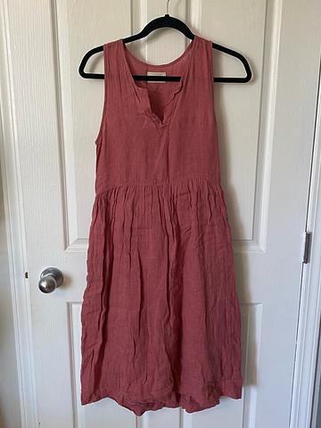 Linen Gauze Mayfair Dress